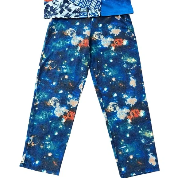 Cat & Jack Blue long sleeve pajama set. - Picture 3 of 5